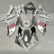 Yamaha R1 Fairings (2007-2008) Silver, White, Red FIAT at KingsMotorcycleFairings.com