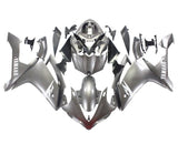 Yamaha YZF-R1 Fairings (2007-2008) Silver, White at KingsMotorcycleFairings.com
