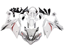 Yamaha YZF-R1 Fairings (2007-2008) White, Black, Red Stripes at KingsMotorcycleFairings.com