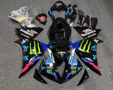 Yamaha YZF-R1 Fairings (2009-2011) Black Monster at KingsMotorcycleFairings.com