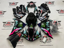 Yamaha YZF-R1 Fairings (2009-2011) Black, Blue, White, Pink Monster at KingsMotorcycleFairings.com