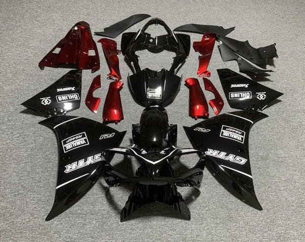 Yamaha YZF-R1 Fairings (2009-2011) Black, Candy Red, White GYTR at KingsMotorcycleFairings.com