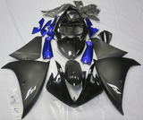 Yamaha YZF-R1 Fairings (2009-2011) Black, Matte Black, Blue at KingsMotorcycleFairings.com