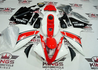 Yamaha YZF-R1 Fairings (2009-2011) Red, White, Black, Silver at KingsMotorcycleFairings.com