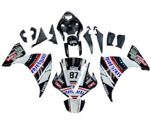 Yamaha R1 Fairings (2012-2014) Black, White Sterilgarda at KingsMotorcycleFairings.com