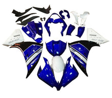 Yamaha YZF-R1 Fairings (2012-2014) Blue, White, GYTR at KingsMotorcycleFairings.com