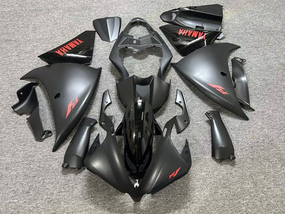 Yamaha YZF-R1 Fairings (2012-2014) Flat Black, Red, Gloss Black at KingsMotorcycleFairings.com