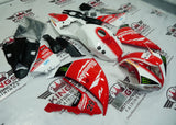 Yamaha YZF-R1 Fairings (2012-2014) Red, White, Monster Milwaukee at KingsMotorcycleFairings.com