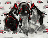 Yamaha YZF-R1 Fairing set (2015-2019) Black, Red Stripe at KingsMotorcycleFairings.com.JPG