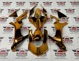 Yamaha YZF-R1 Fairings (2015-2019) Chrome Gold at KingsMotorcycleFairings.com