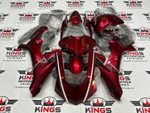 Yamaha YZF-R1 Fairings (2015-2019) Red Candy, White, Black at KingsMotorcycleFairings.com
