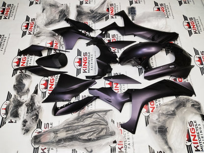 Yamaha YZF-R1 Fairings (2020-2025) Matte Purple, Black Chameleon from KingsMotorcycleFairings.com