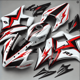 Yamaha YZF-R1 (2009-2011) White, Black, Red Special Edition at KingsMotorcycleFairings.com