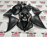 Yamaha YZF-R1 Fairings (2012-2014) Matte Black at KingsMotorcycleFairings.com