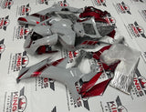 Yamaha YZF-R1 (2015-2019) Nardo Gray & Red Fairings at KingsMotorcycleFairings.com