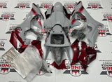 Yamaha YZF-R1 (2015-2019) Nardo Gray & Red Fairings at KingsMotorcycleFairings.com