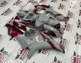Yamaha YZF-R1 (2015-2019) Nardo Gray & Red Fairings at KingsMotorcycleFairings.com