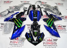 Yamaha YZF-R3 Fairings (2015-2018) Black, Blue, Green Monster at KingsMotorcycleFairings.com