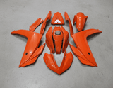 Yamaha YZF-R3 Fairings (2015-2018) Orange at KingsMotorcycleFairings.com
