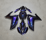 Yamaha YZF-R3 Fairings (2015-2018) Purple, Blue Chameleon Blend at KingsMotorcycleFairings.com