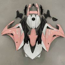 Yamaha YZF-R3 Fairings (2015-2018) White, Pink at KingsMotorcycleFairings.com