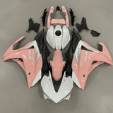 Yamaha YZF-R3 Fairings (2015-2018) White, Pink at KingsMotorcycleFairings.com