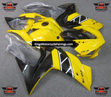 Yamaha R3 Fairings (2015-2018) Yellow, Black, White at KingsMotorcycleFairings.com