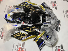 Yamaha YZF-R3 Fairings (2019-2021) Black, Gold, Blue at KingsMotorcycleFairings.com