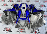 Yamaha YZF-R3 (2015-2018) Blue, White & Black Fairings at KingsMotorcycleFairings.com 