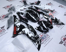 Yamaha YZF-R6 Fairing Kit (2008-2016) Black, White, Red, Japanese Geisha from KingsMotorcycleFairings.com