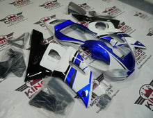 Yamaha YZF-R6 Fairings (1998-2002) White, Blue, Black, Gray at KingsMotorcycleFairings.com