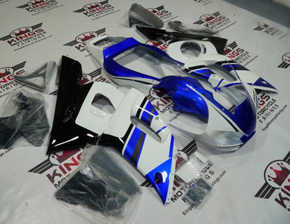 Yamaha YZF-R6 Fairings (1998-2002) White, Blue, Black, Gray at KingsMotorcycleFairings.com