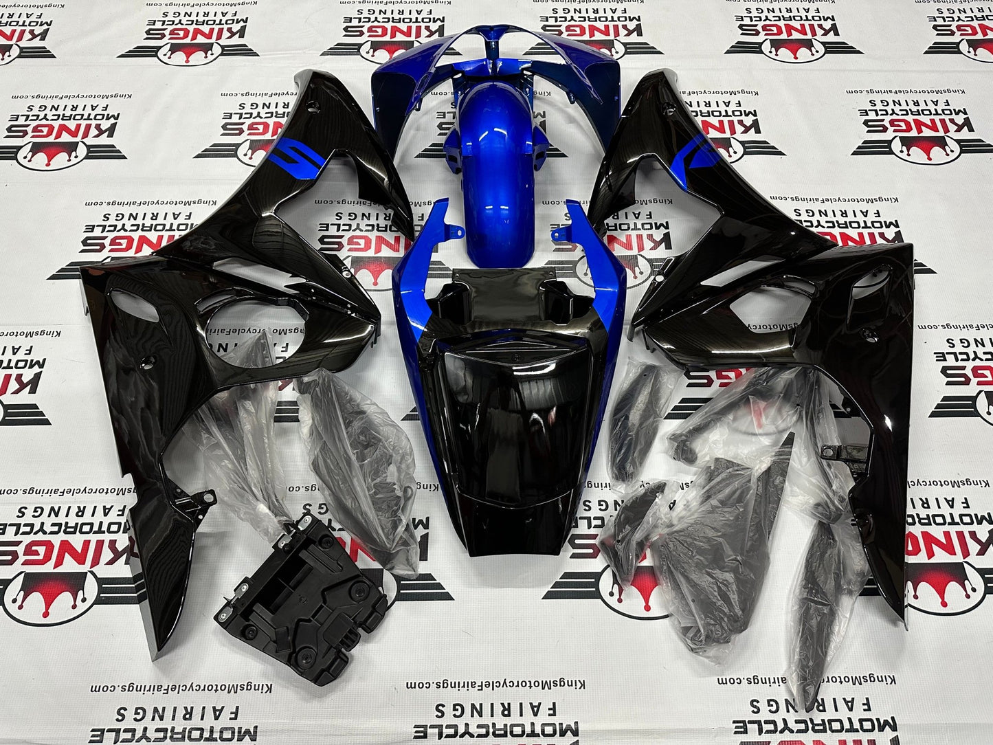 Yamaha YZF-R6 Fairings (2003-2004) Black, Blue at KingsMotorcycleFairings.com