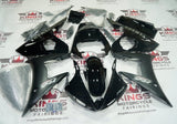 Yamaha YZF-R6 Fairings (2003-2004) Black, Matte Black, Gray at KingsMotorcycleFairings.com
