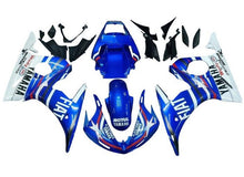 Yamaha R6 Fairings (2003-2004) Blue, White, Red, Fiat Stars at KingsMotorcycleFairings.com