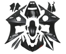 Yamaha R6 Fairings (2003-2004) Matte Black, White, Red at KingsMotorcycleFairings.com