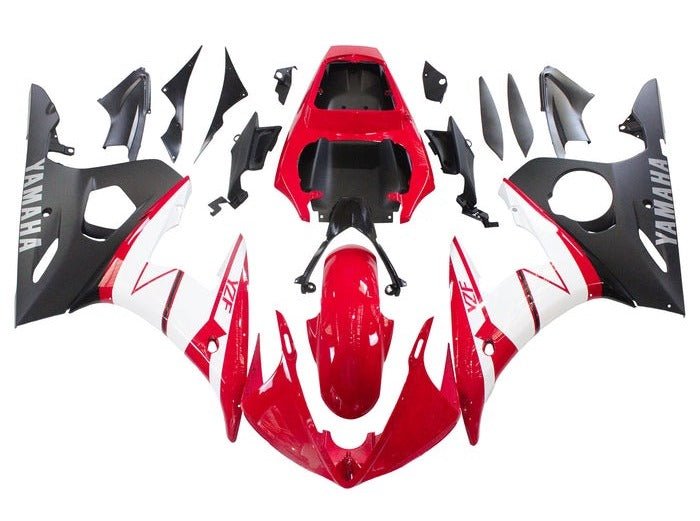 Yamaha YZF-R6 Fairings (2003-2004) Red, White, Matte Black, Gray at KingsMotorcycleFairings.com