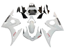 Yamaha R6 Fairings (2003-2004) White Gloss, Red, Black at KingsMotorcycleFairings.com