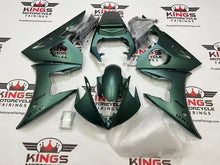 Yamaha YZF-R6 Fairings (2005) Green Matte U.S. Army at KingsMotorcycleFairings.com
