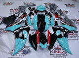 Yamaha YZF-R6 Fairings (2006-2007) Petronas Black, Blue at KingsMotorcycleFairings.com