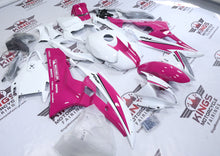 Yamaha YZF-R6 Fairings (2006-2007) Pink, White from KingsMotorcycleFairings.com