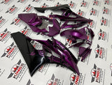 Yamaha YZF-R6 Fairings (2006-2007) Purple, Black Dragon from KingsMotorcycleFairings.com