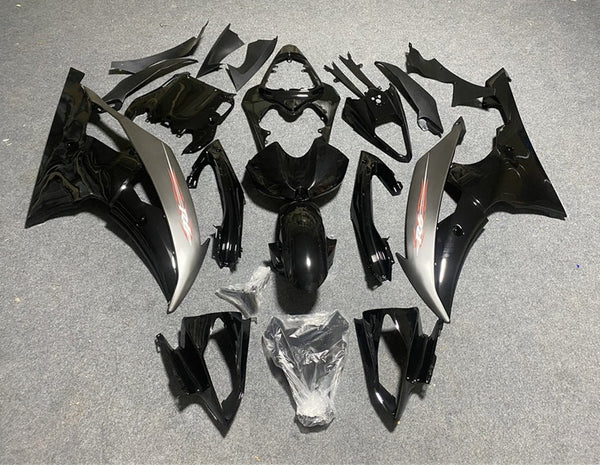 Yamaha YZF-R6 Fairings (2008-2016) Black, Matte Black, Red, Silver Pinstripe at KingsMotorcycleFairings.com