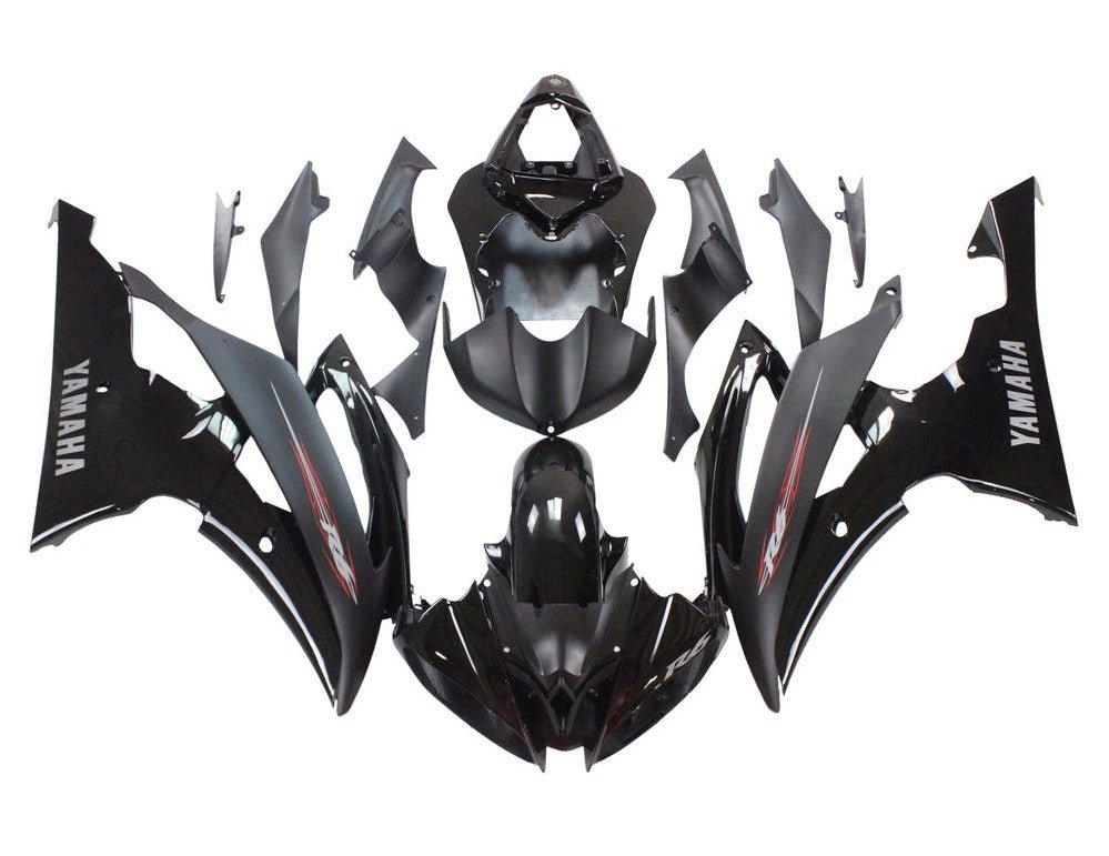 Yamaha YZF-R6 Fairings (2008-2016) Black, Matte Black, Silver, Red at KingsMotorcycleFairings.com