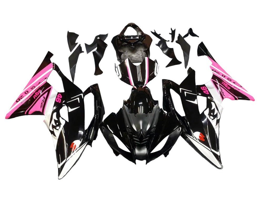 Yamaha YZF-R6 Fairings (2008-2016) Black, Pink, White, Shark at KingsMotorcycleFairings.com