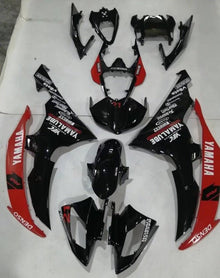Yamaha R6 Fairings (2008-2016) Black, Red, White, Denso at KingsMotorcycleFairings.com