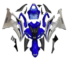 Yamaha R6 Fairings (2008-2016) Blue, Silver, Black at KingsMotorcycleFairings.com
