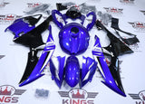 Yamaha YZF-R6 Fairings (2008-2016) Blue, White, Black at KingsMotorcycleFairings.com