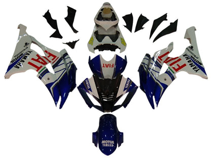 Yamaha R6 Fairings (2008-2016) Blue, White, Red, Fiat at KingsMotorcycleFairings.com