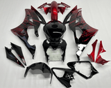 Yamaha YZF-R6 Fairing Kit (2008-2016) Candy Red, Black Fade at KingsMotorcycleFairings.com